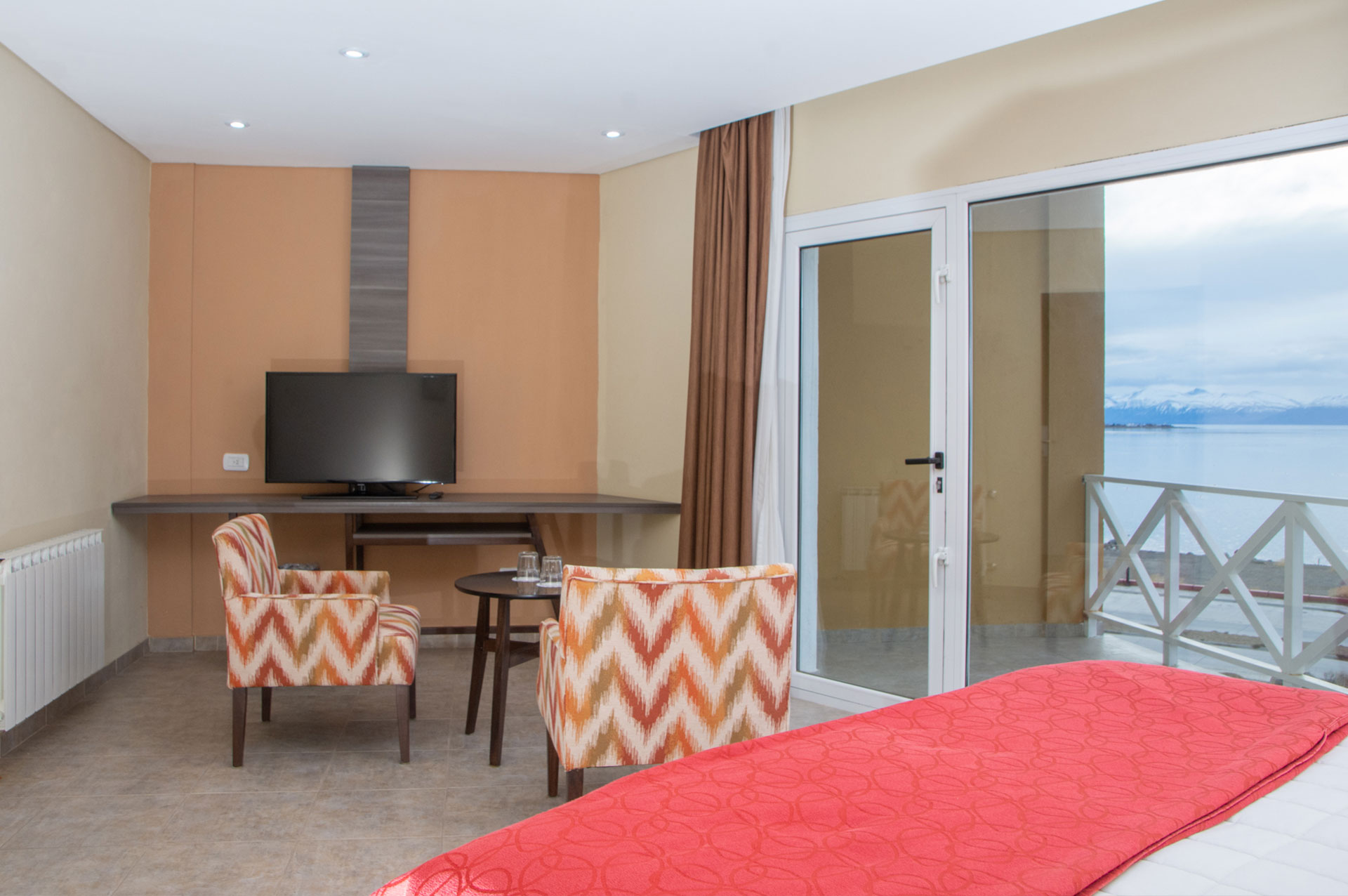 habitación doble con balcón